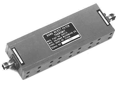 Band Reject Filter - Coaxial